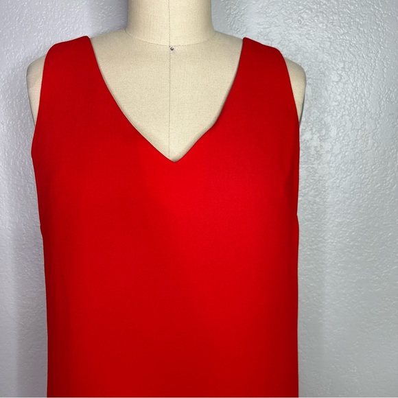 Trina Turk Dress Sleeveless V Neck Shift sz 2 - Picture 6 of 8